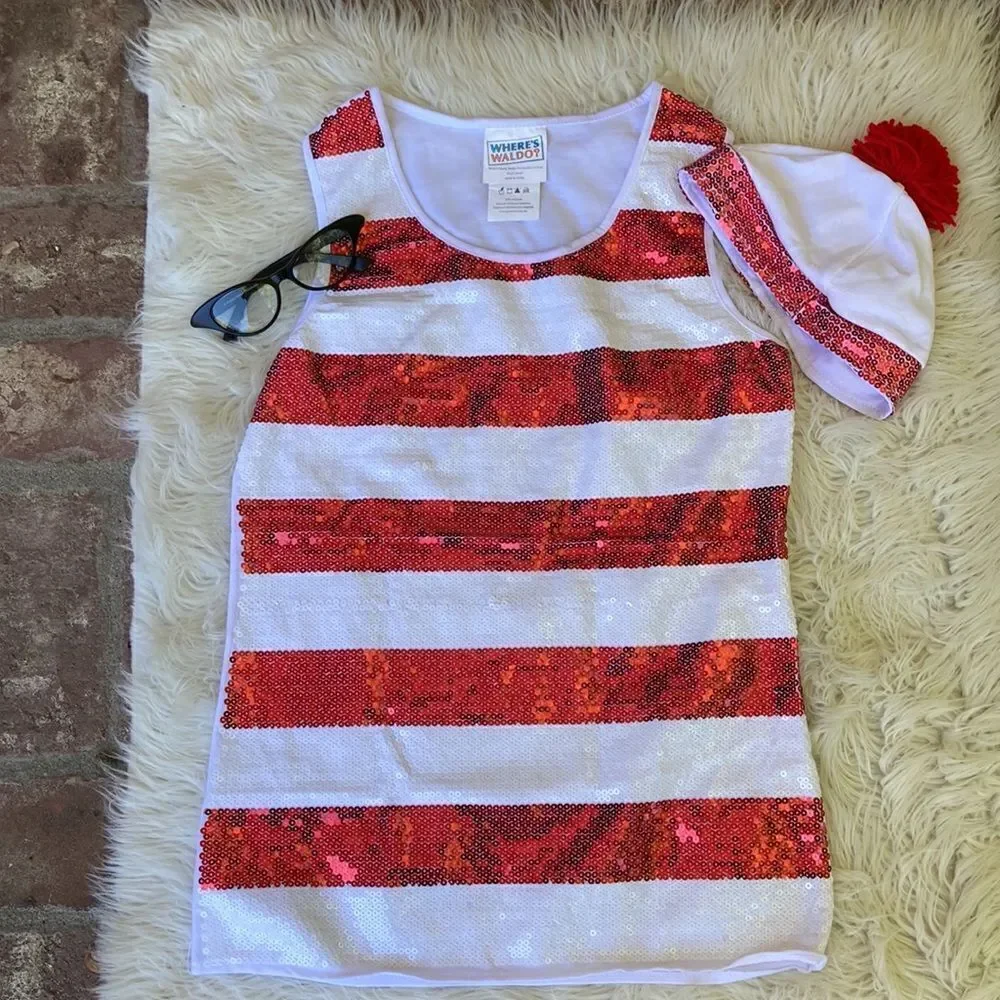 EUC Spirits Wenda Where’s Waldo ? Adult Size S - Picture 2 of 8